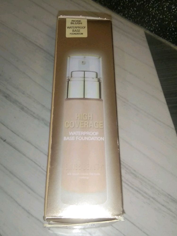 High Coverage Water Proof Base Foundation