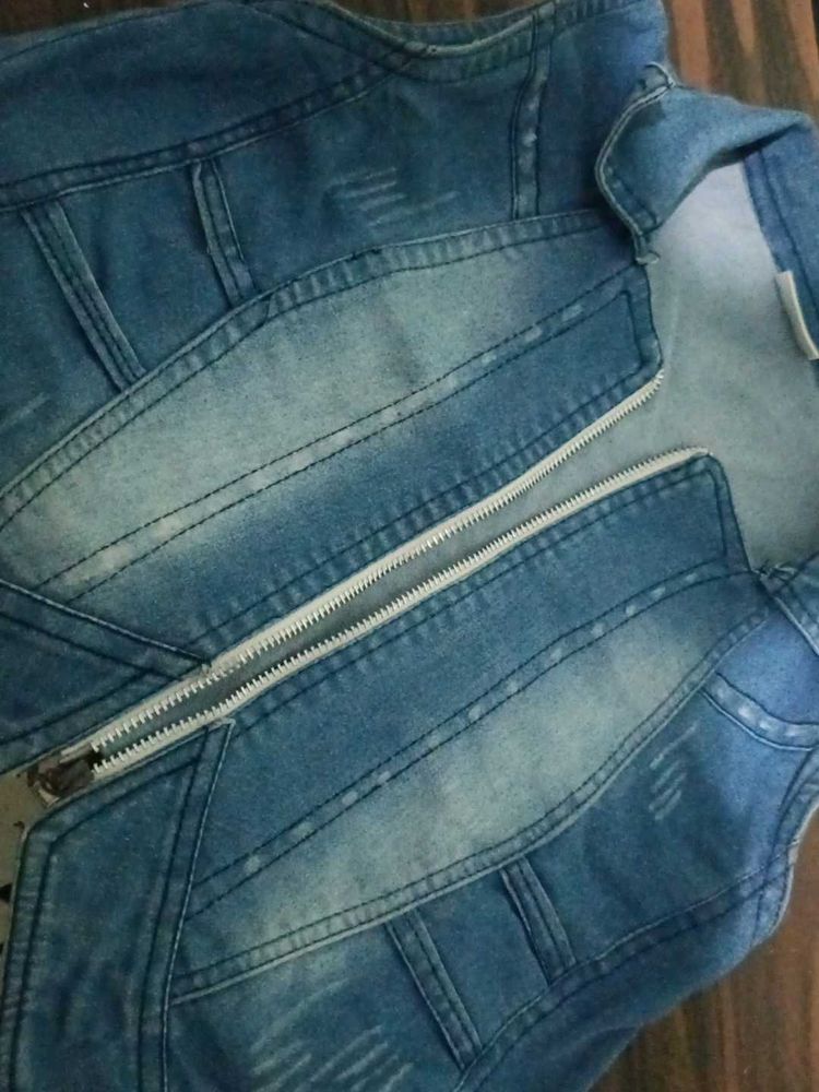 Denim Short Jacket