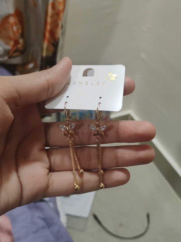 Butterfly Dangle Earrings