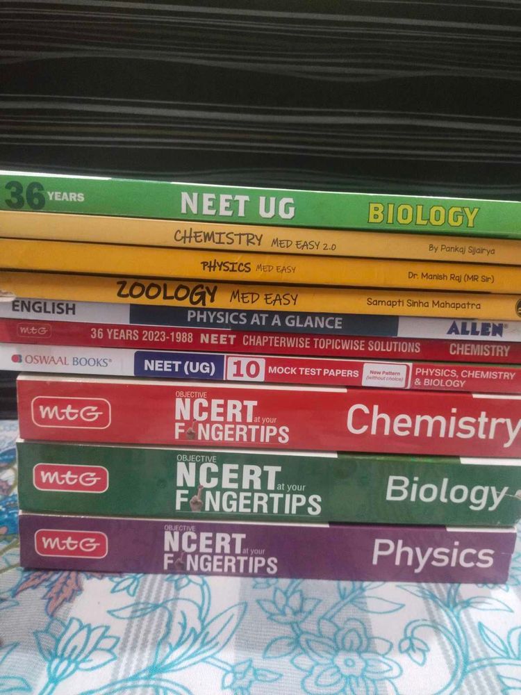 NCERT (science) &amp; NEET UG Textbooks