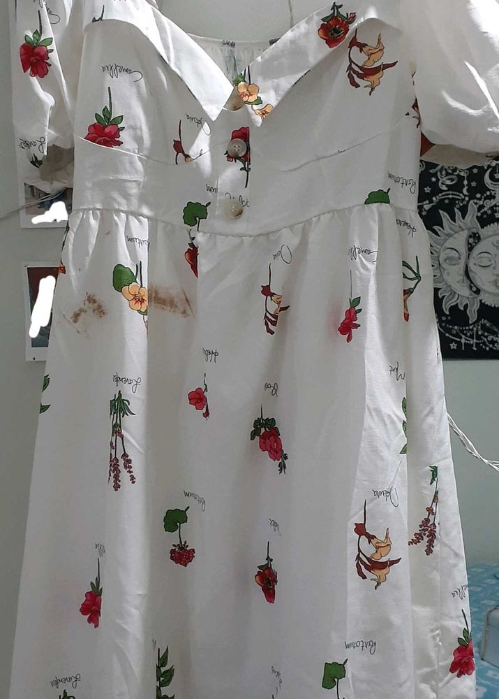 Floral Print Dress