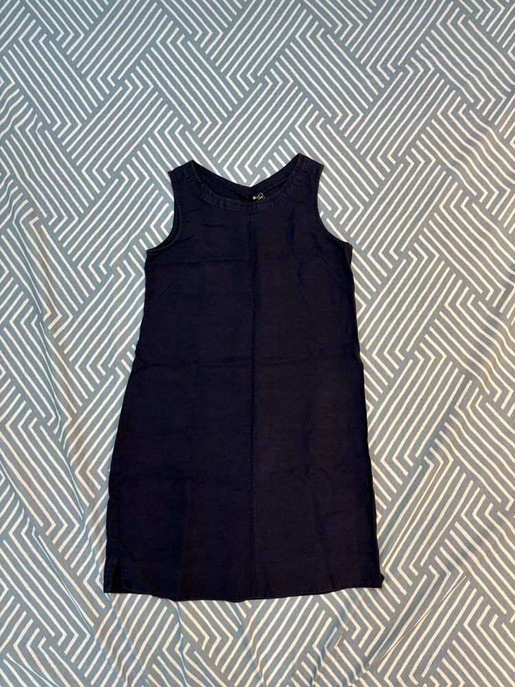 Simple Navy Dress