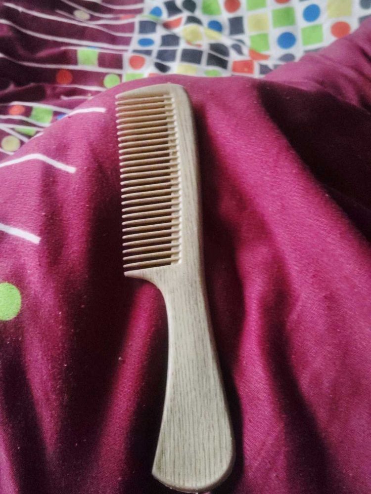 Wooden Hair Comb