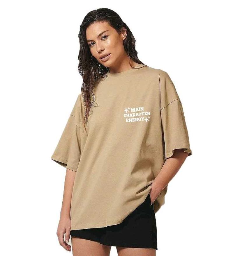 Trendy Oversized Graphic T-Shirt