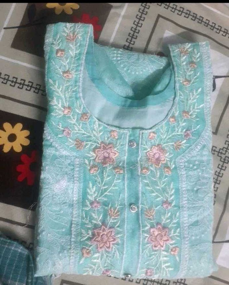 Organza Kurta Set (All Done)