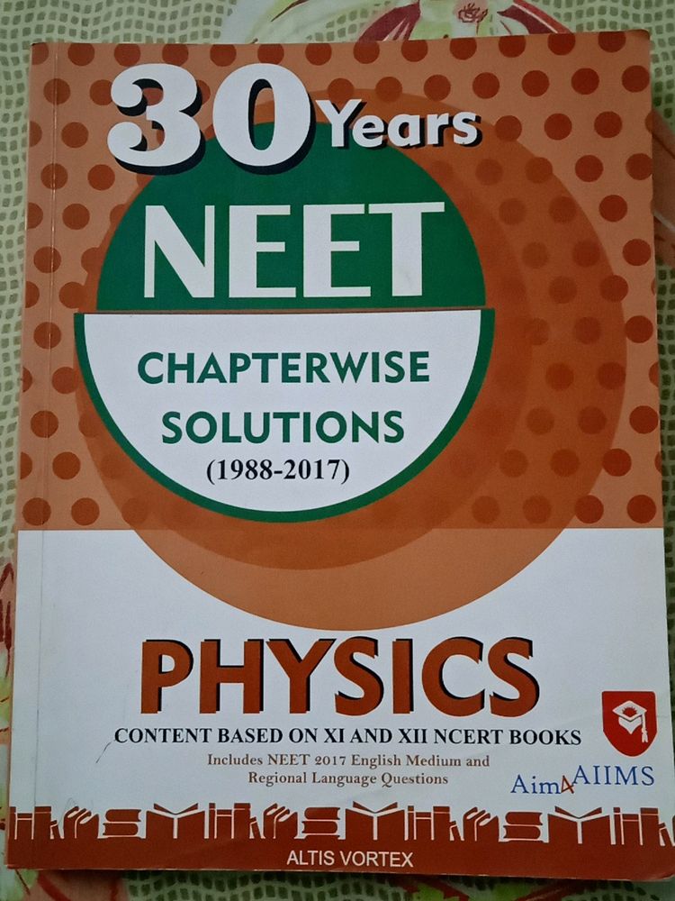 Neet pyq Book 30 Years Chapterwise Solutions