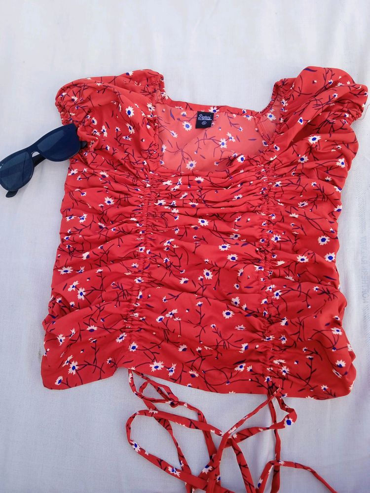 Crop Red Top ❤️