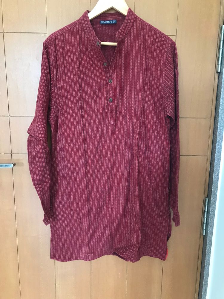 Maroon Kurta For Men