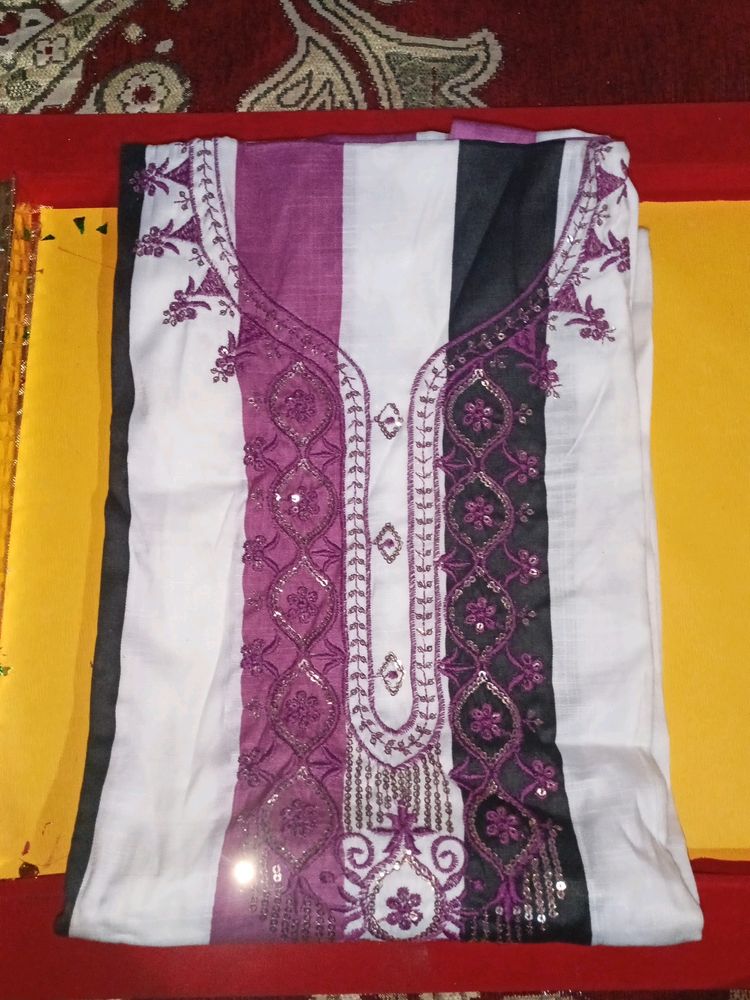 Pure Cotton Dress Material