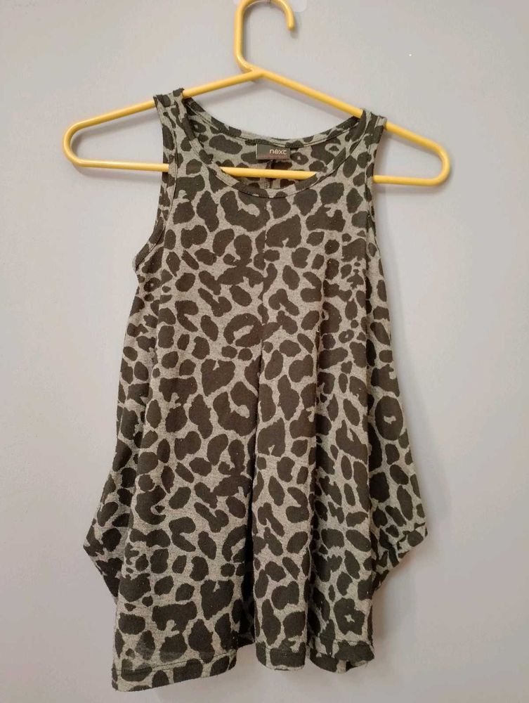 Animal Print Top