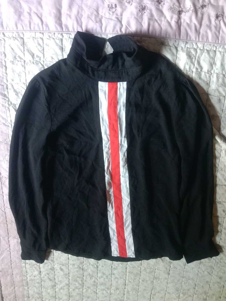 Striped Black T-Shirt