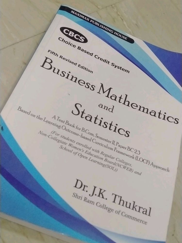 Business Mathematics And Statistics