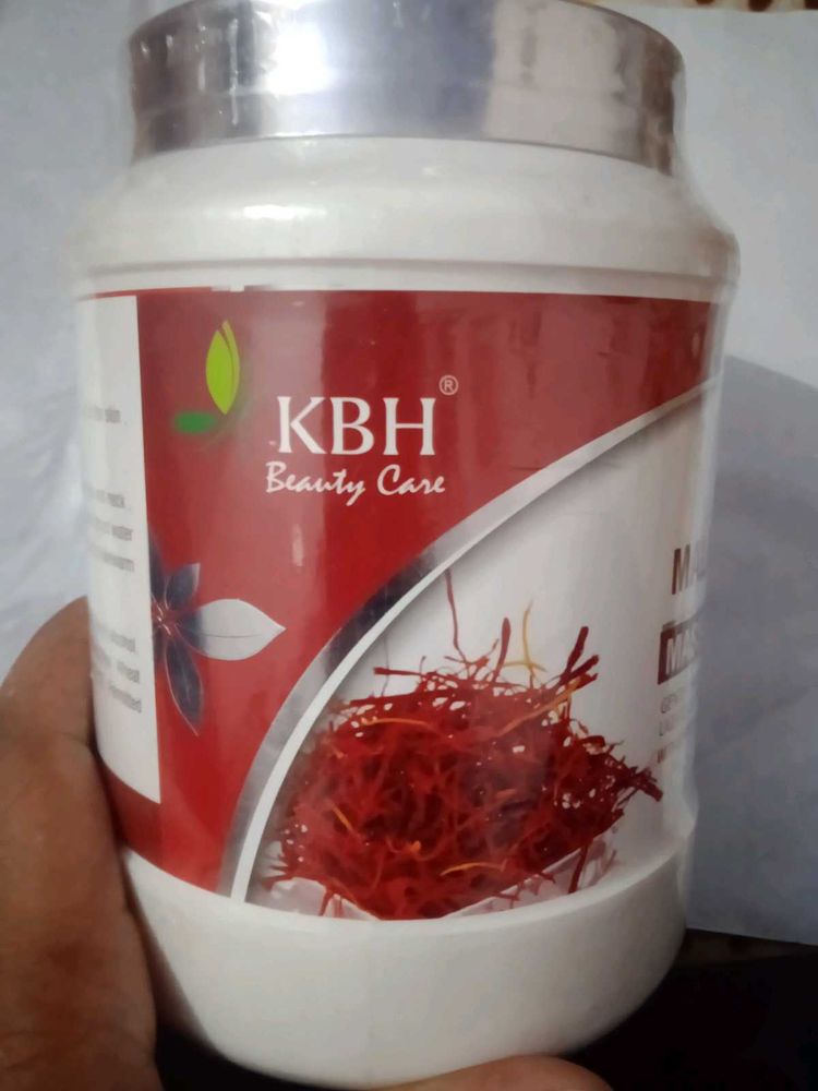 KBH Saffron Face Mask