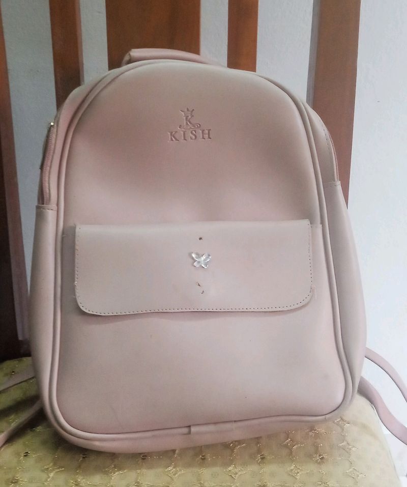 Price Drop❤️Cute Pink College Bag For Girls