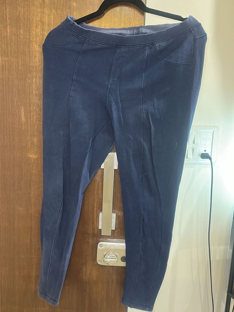 Navy Blue Leggings