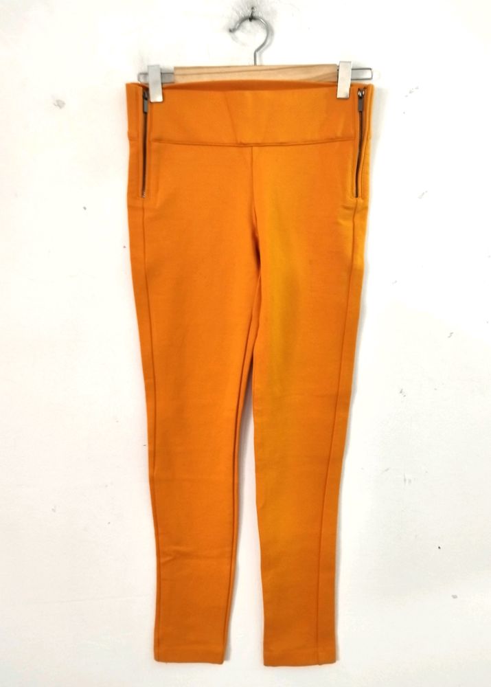 Zara Yellow Skinny Pant ( Women)