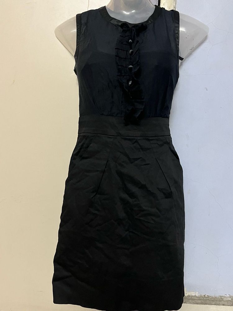 Pintrest Designer black bodycott piece with pocket
