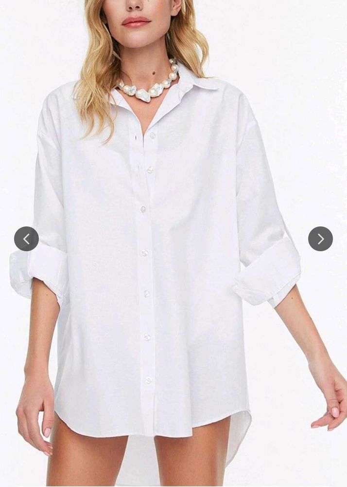 White Oversized Shirt
