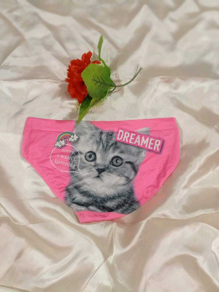 Pink Kitten Dreamer Underwear