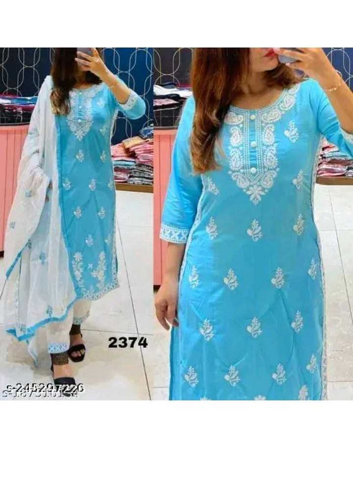 Elegant Blue Kurta Set