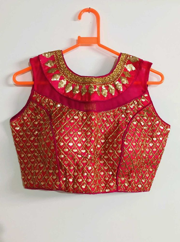 Sequin Embellished Party Blouse