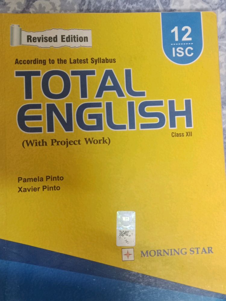 Class 12th Isc Total English