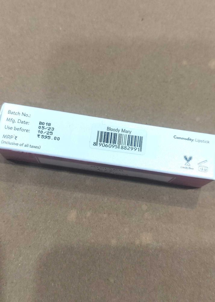 Myglamm Lit Creamy Matte Lipstick
