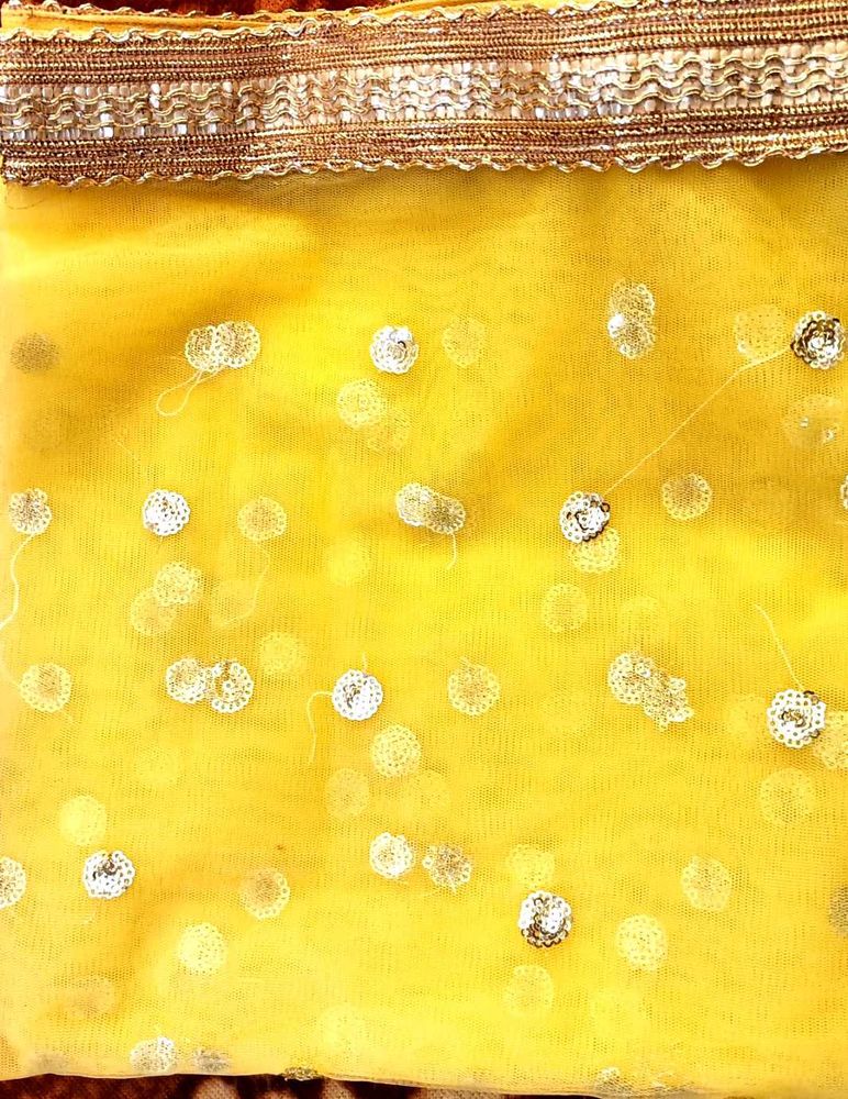 Yellow Color Ka Dupatta Very Cute 🥰🥰