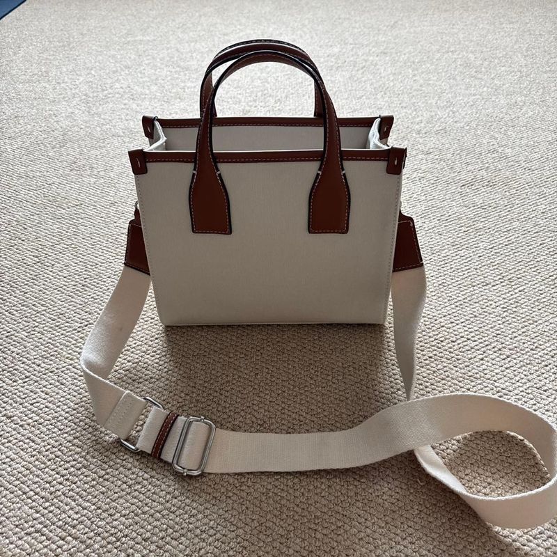 Zara Mini Canvas Tote Bag