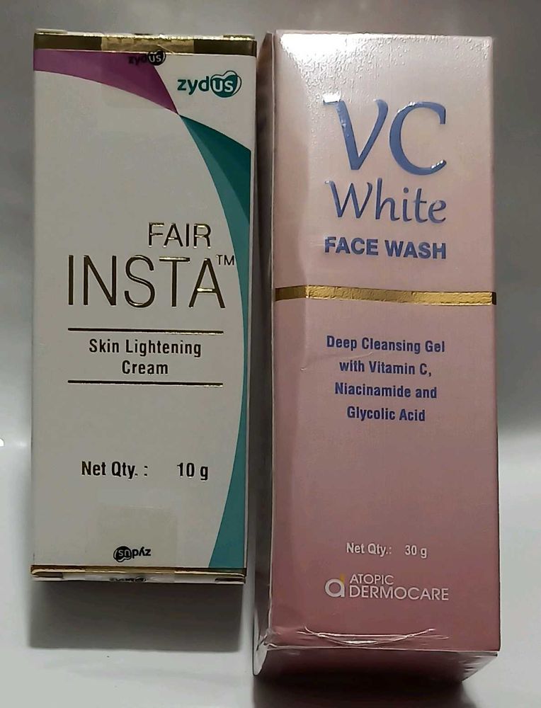 Fair Insta &amp; VC White Face Wash Set