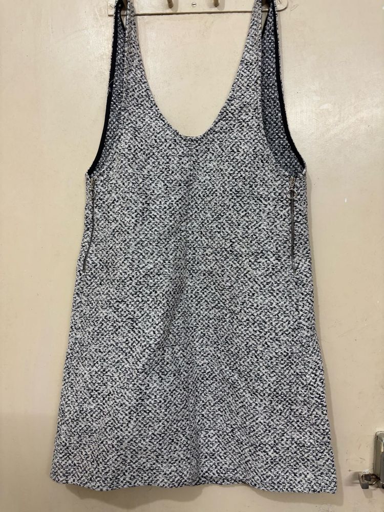 Patterned Sleeveless Dress