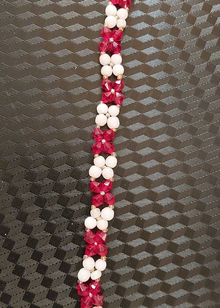 Red &amp; White Bracelet