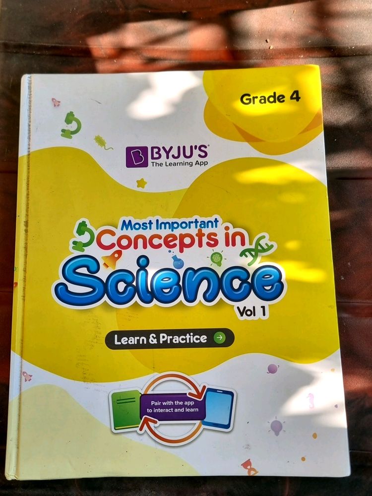 byjus work book grade 4