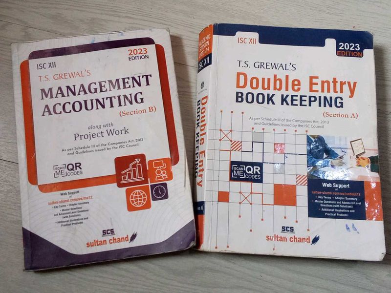 T.S. GREWAL&#39;S Accounting Books Class 12 ISC