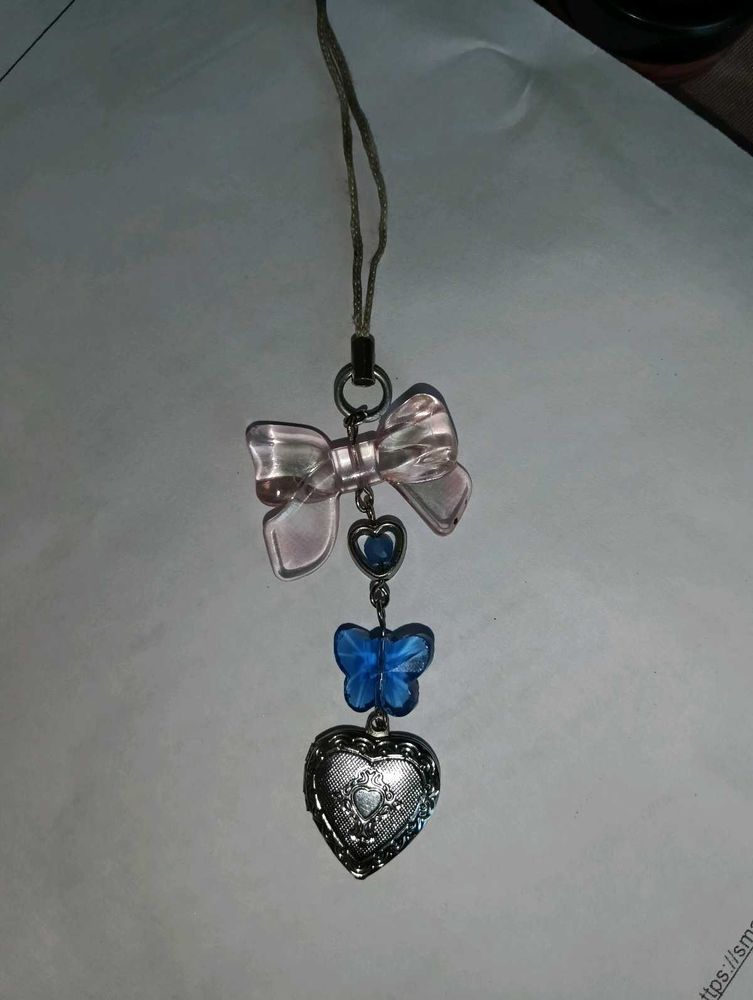 Phone Chain With Photo Locket