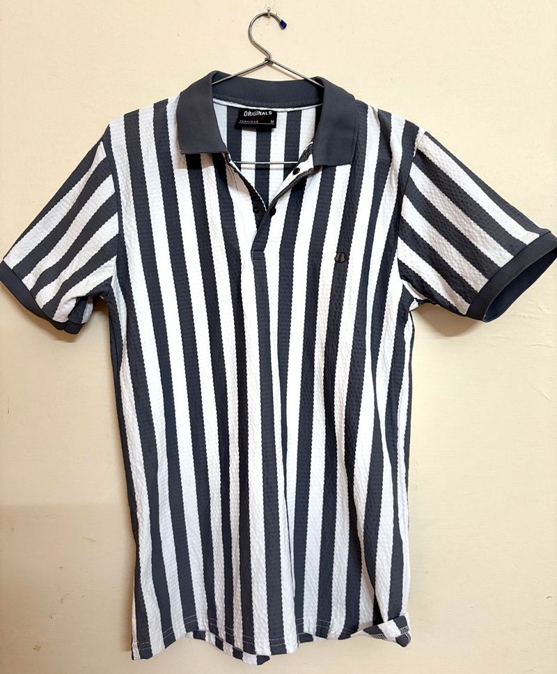 Striped Polo Shirt