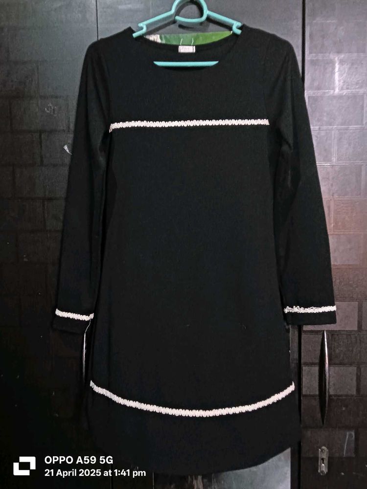 Black Long Sleeve Tunic