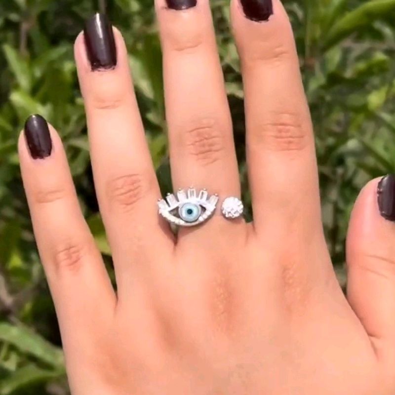 Evil Eye 925 Ring Imported
