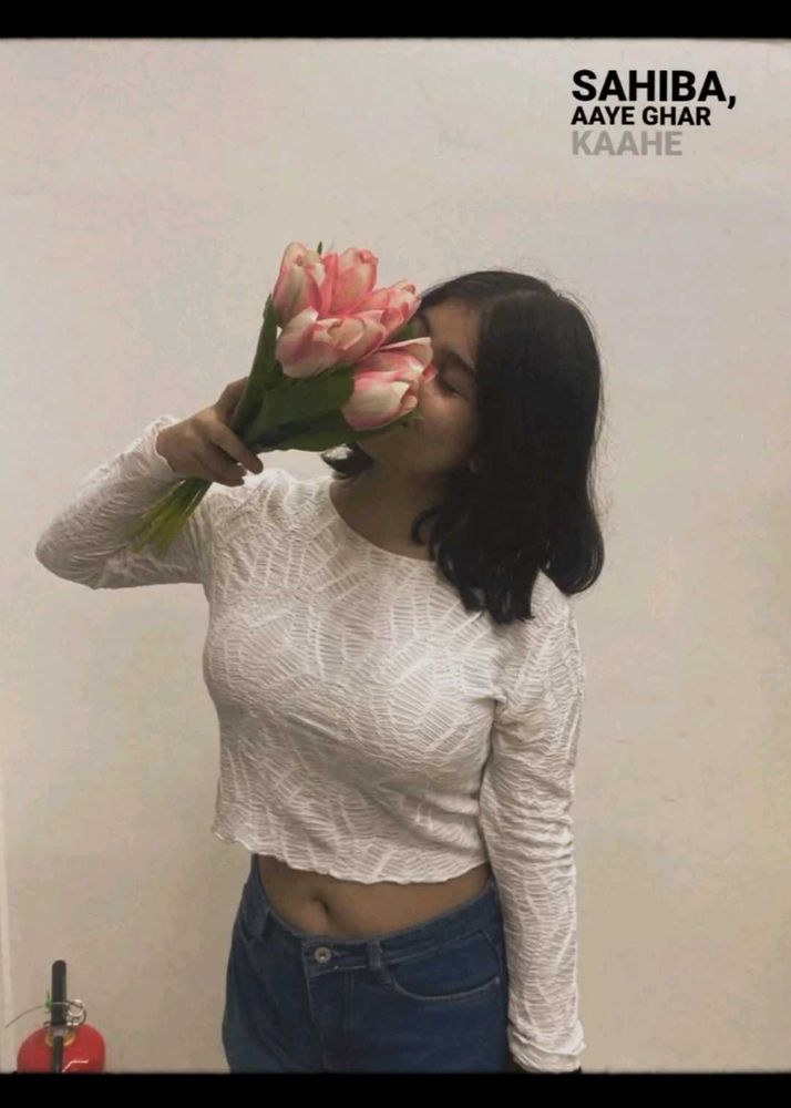 White Long Sleeve Top