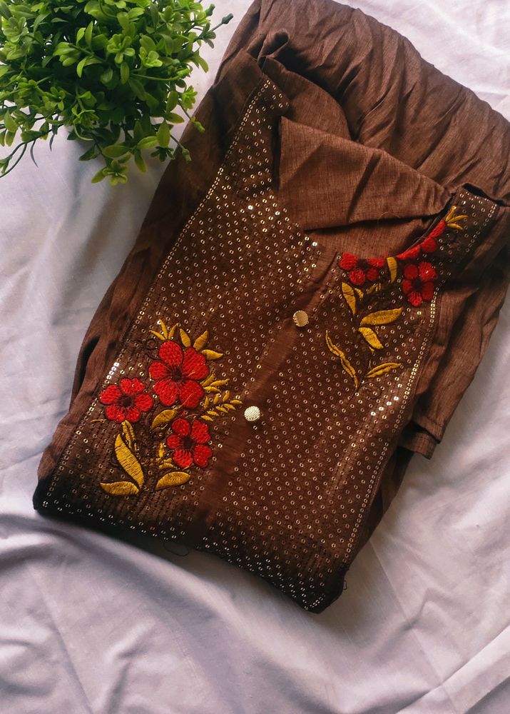 Coffee Colour Kurti