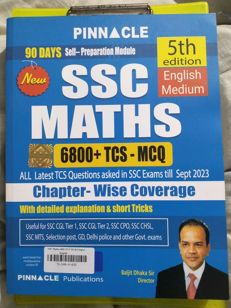 Ssc Math Pinnacle Book 5th Edition