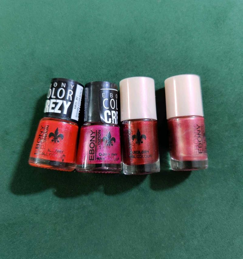 Ebony London Nail Polish Set