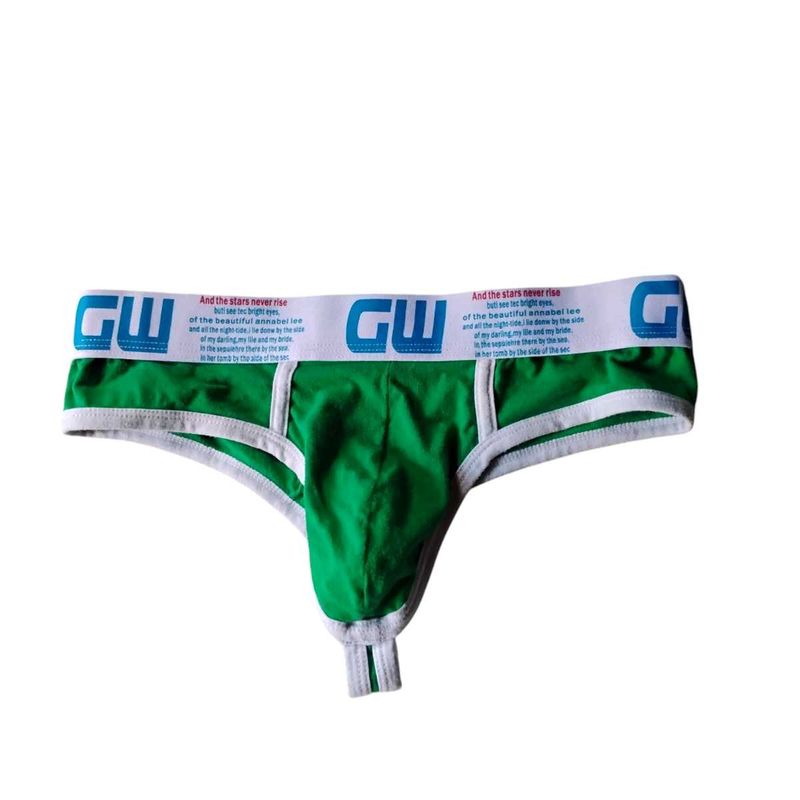 GW Green Thong Men