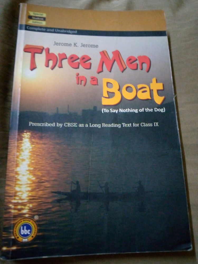 Three Men In A Boat By Jerome K. Jerome