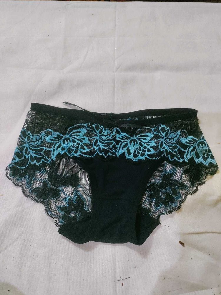 Lace Trim Hipster Panty
