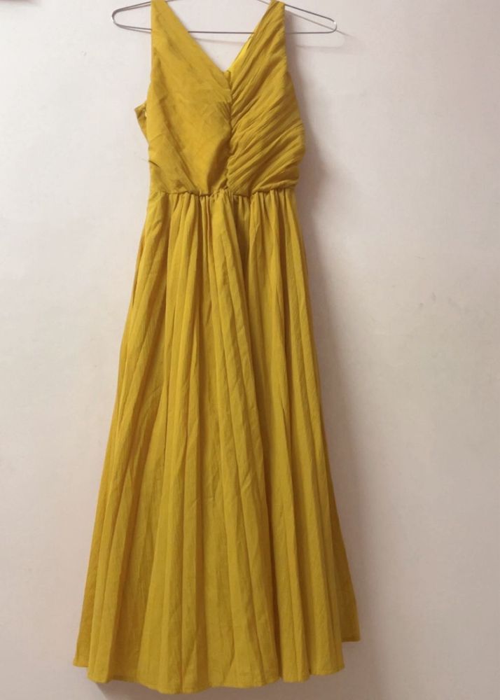 Mustard Yellow Long Dress