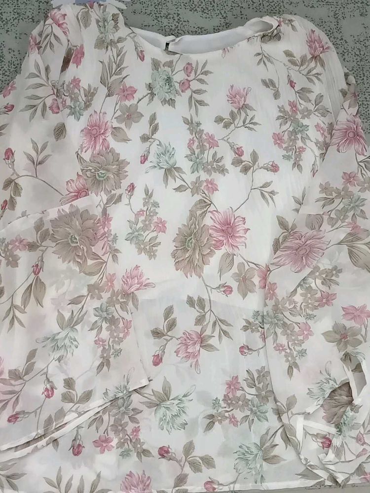 Floral Print Blouse