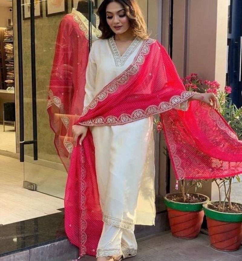 Kurta Set With Dupatta