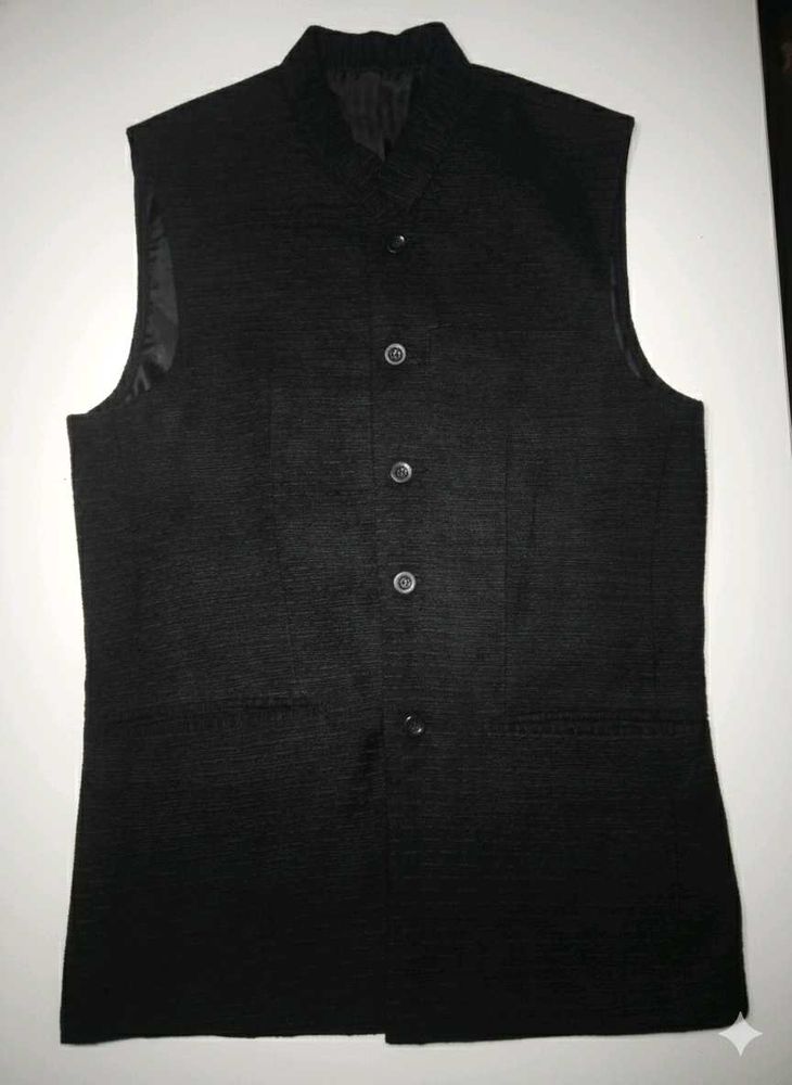 Classic Black Waistcoat
