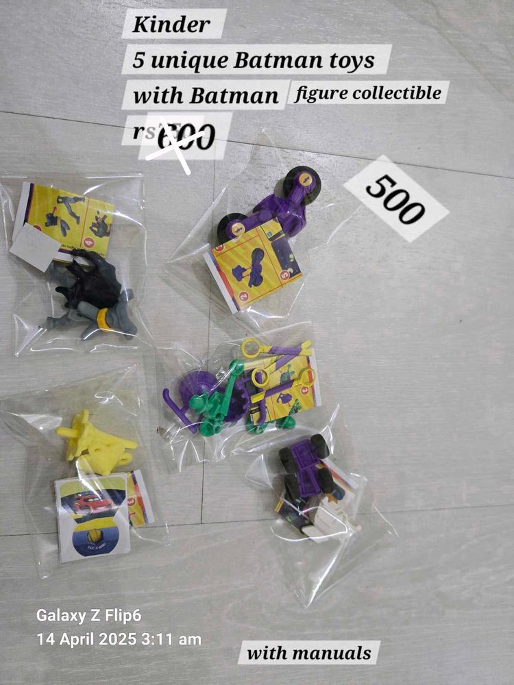 Kinderjoy Batman Dc Batwheels Collectibles